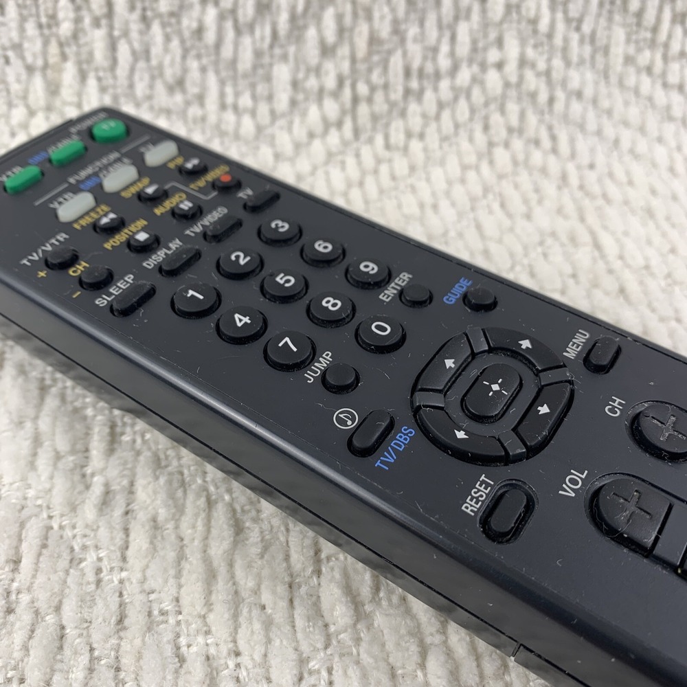 SONY RM-Y136 TV Remote Control unit Tested! Genuine OEM part Replacement Black - Picture 3 of 12